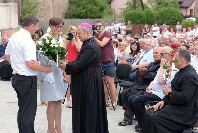 Parafia w Lipie - poświęcenie po renowacji