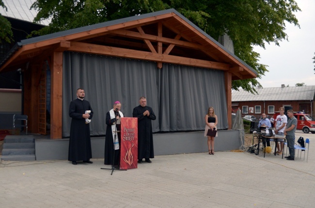 Parafia w Lipie - poświęcenie po renowacji