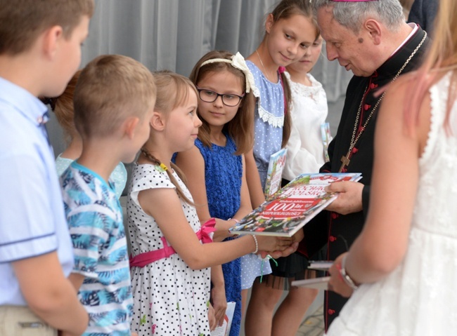 Parafia w Lipie - poświęcenie po renowacji