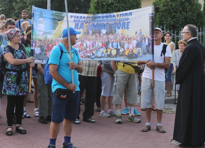 32. Pielgrzymka z Andrychowa wyrusza na Jasną Górę - 2018