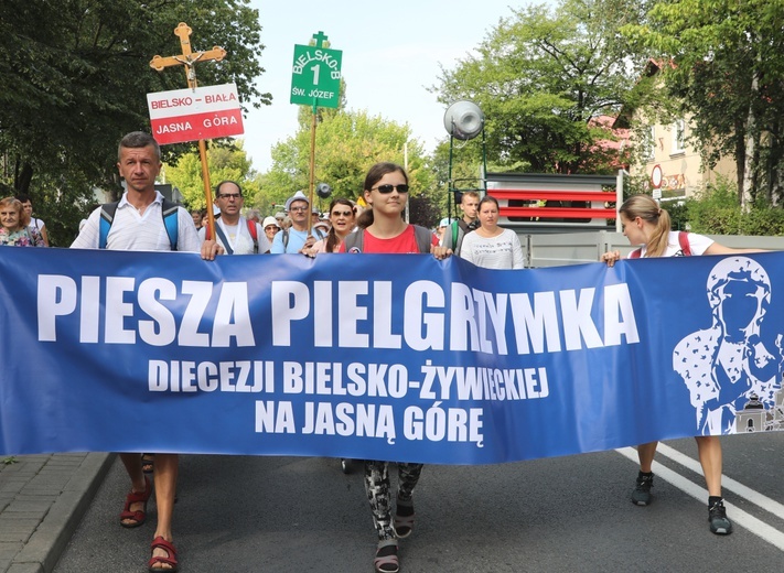 27. Diecezjalna Pielgrzymka wyrusza z Hałcnowa na Jasną Górę - 2018