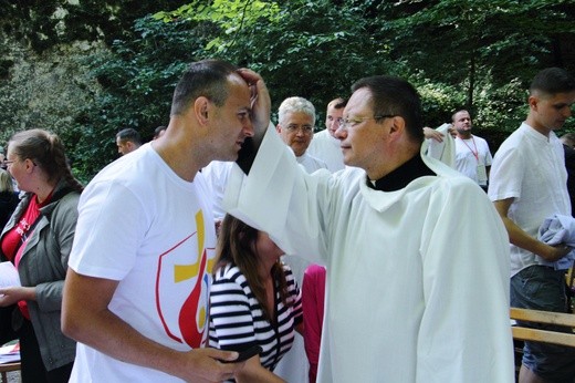 Abp Grzegorz Ryś w odwiedzinach u wspólnoty śródmiejskiej 38. PPK