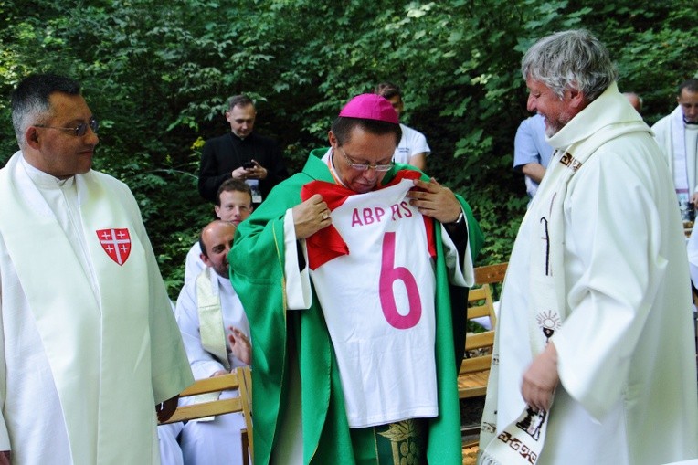 Abp Grzegorz Ryś w odwiedzinach u wspólnoty śródmiejskiej 38. PPK