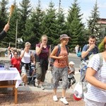 Pielgrzymi hałcnowscy w Wilamowicach - 2018