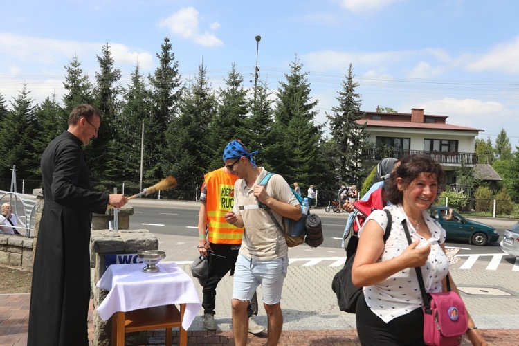 Pielgrzymi hałcnowscy w Wilamowicach - 2018