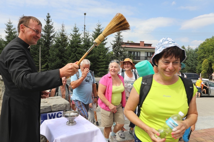 Pielgrzymi hałcnowscy w Wilamowicach - 2018