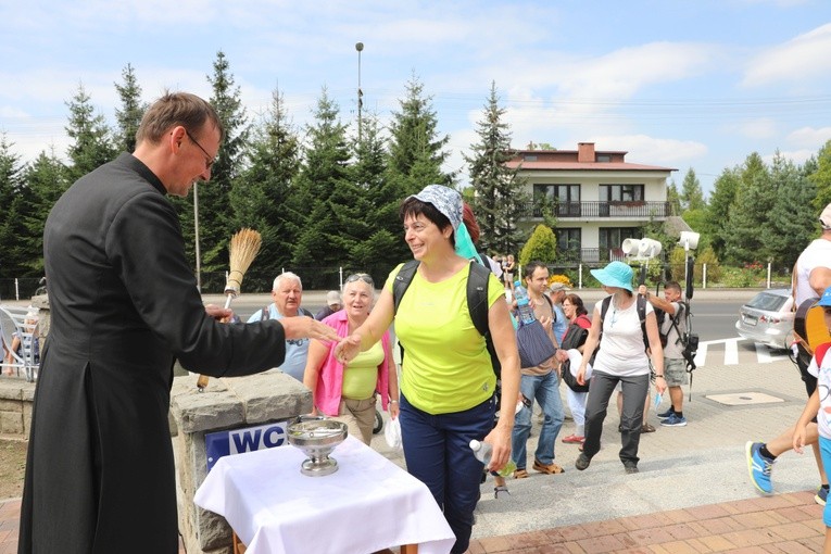 Pielgrzymi hałcnowscy w Wilamowicach - 2018