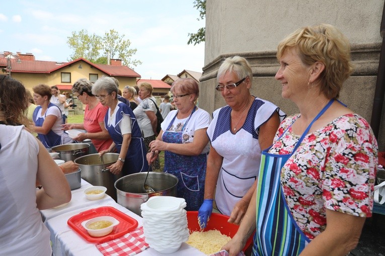 Pielgrzymi hałcnowscy w Wilamowicach - 2018