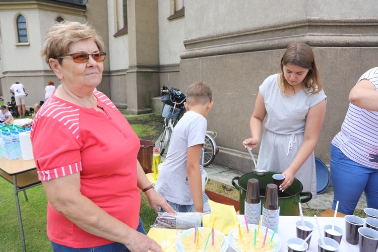 Pielgrzymi hałcnowscy w Wilamowicach - 2018