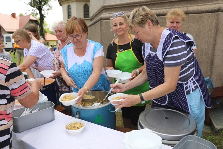 Pielgrzymi hałcnowscy w Wilamowicach - 2018