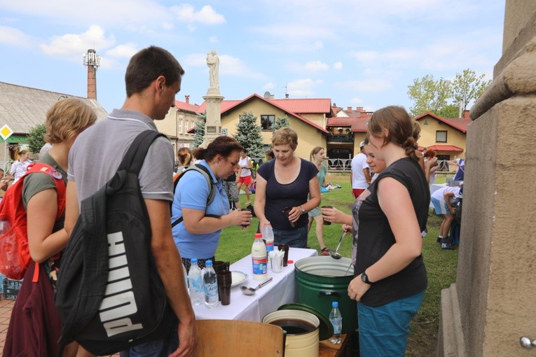 Pielgrzymi hałcnowscy w Wilamowicach - 2018