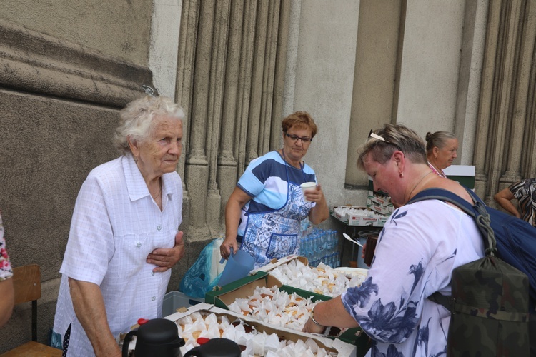 Pielgrzymi hałcnowscy w Wilamowicach - 2018