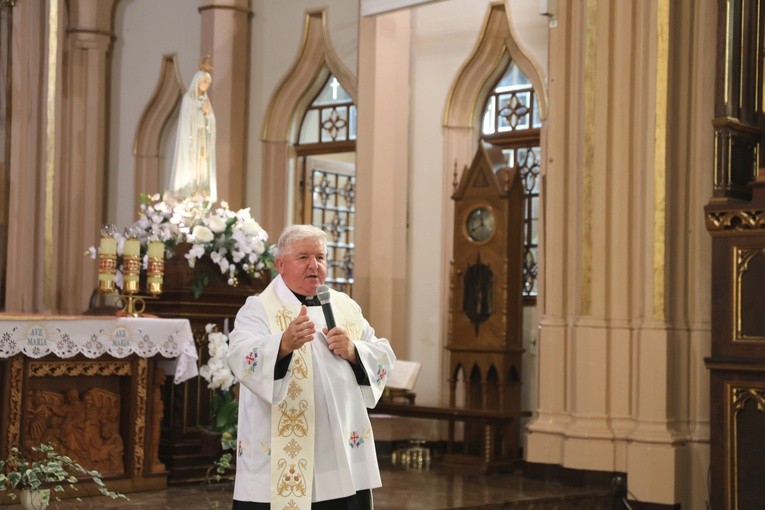 Pielgrzymi hałcnowscy w Wilamowicach - 2018