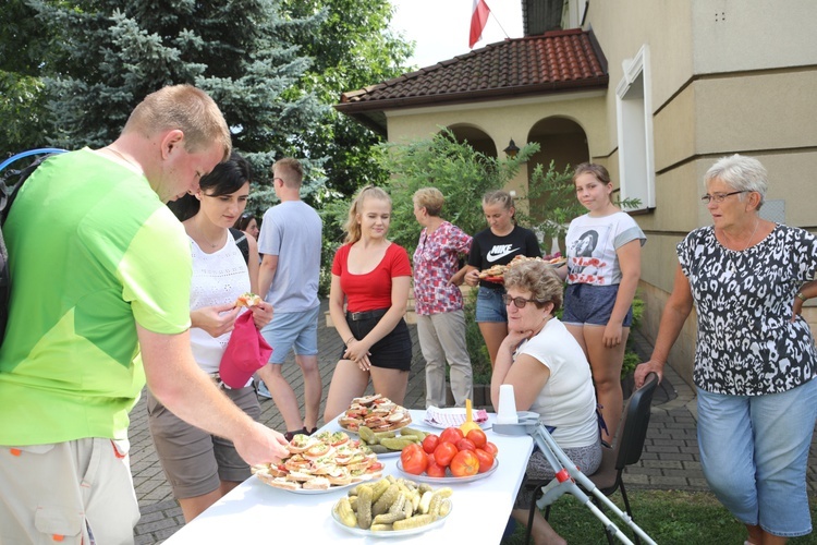 Pielgrzymi hałcnowscy w Bielanach - 2018