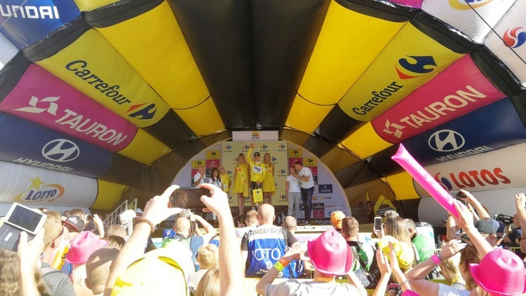 Kolarski Tour de Pologne w Szczyrku 2018