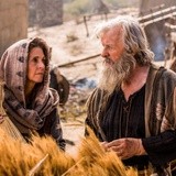 Lindsay Wagner i Rutger Hauer - rodzice biblijnego herosa. Kadr z filmu "Samson"