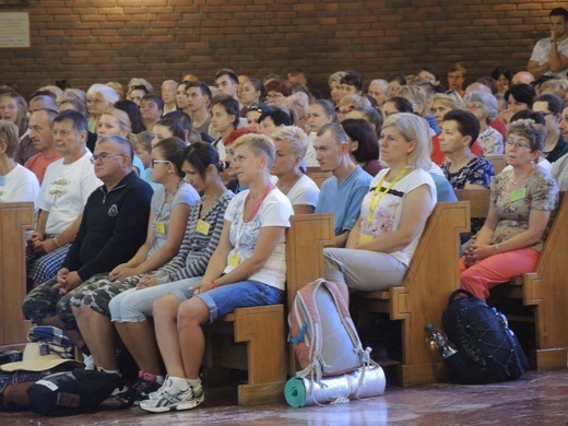 35. Pielgrzymka Oświęcimska na Jasną Górę - Msza św. u św. Maksymiliana