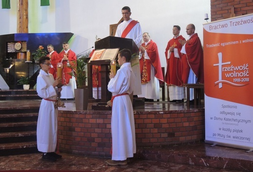 35. Pielgrzymka Oświęcimska na Jasną Górę - Msza św. u św. Maksymiliana