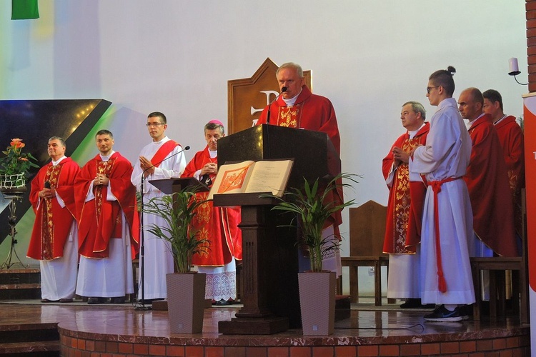 35. Pielgrzymka Oświęcimska na Jasną Górę - Msza św. u św. Maksymiliana