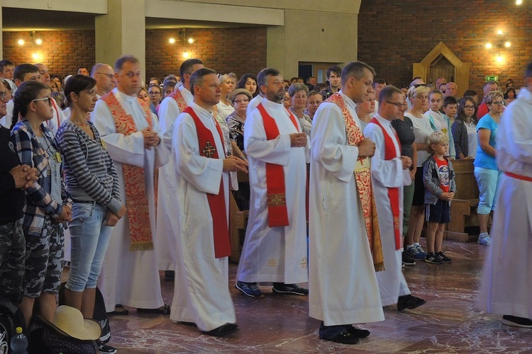 35. Pielgrzymka Oświęcimska na Jasną Górę - Msza św. u św. Maksymiliana