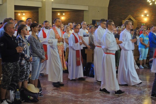 35. Pielgrzymka Oświęcimska na Jasną Górę - Msza św. u św. Maksymiliana