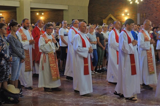 35. Pielgrzymka Oświęcimska na Jasną Górę - Msza św. u św. Maksymiliana