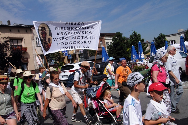 Wspólnota III prokocimsko-podgórska 38. PPK w drodze na Jasną Górę