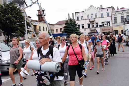 Wspólnota I prądnicka 38. PPK podczas postoju w Wolbromiu