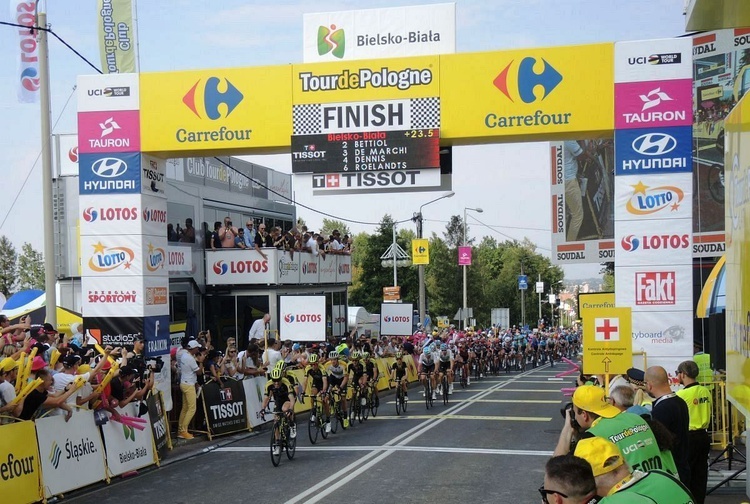 Kolarski Tour de Pologne w Bielsku-Białej 2018