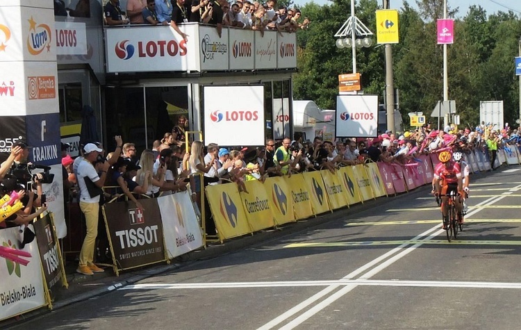 Kolarski Tour de Pologne w Bielsku-Białej 2018