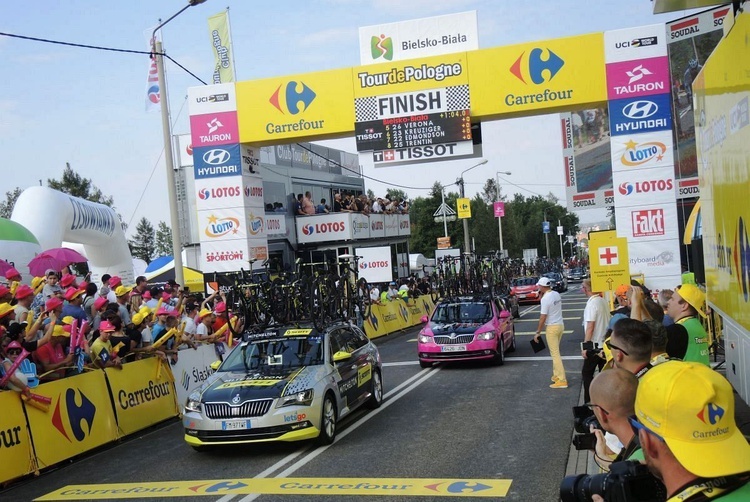 Kolarski Tour de Pologne w Bielsku-Białej 2018