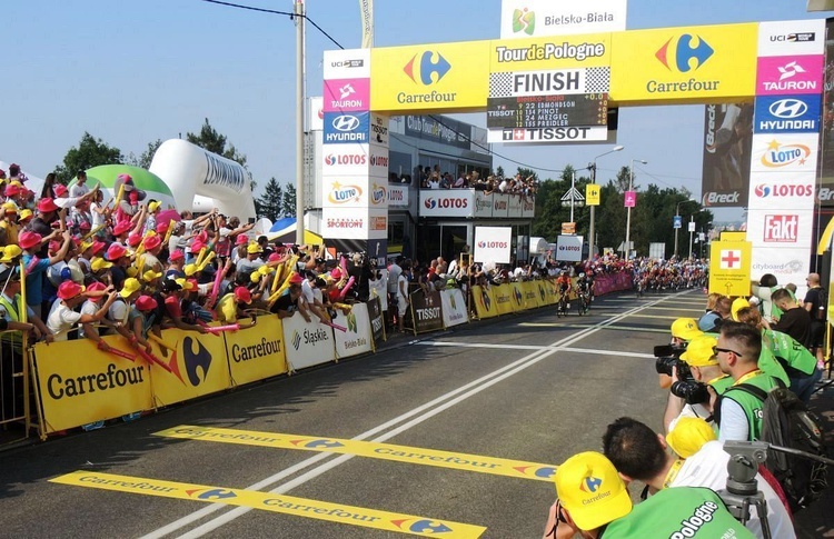 Kolarski Tour de Pologne w Bielsku-Białej 2018