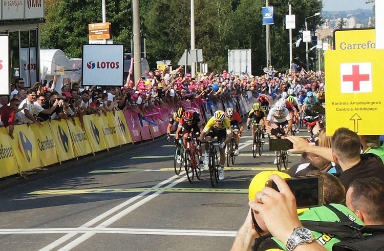 Kolarski Tour de Pologne w Bielsku-Białej 2018