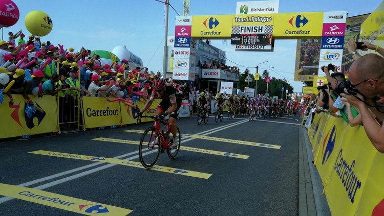 Kolarski Tour de Pologne w Bielsku-Białej 2018