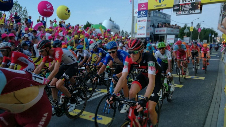 Kolarski Tour de Pologne w Bielsku-Białej 2018