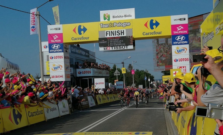 Kolarski Tour de Pologne w Bielsku-Białej 2018