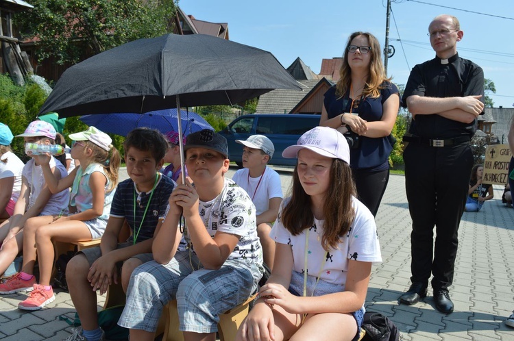 Poświęcenie domu rekolekcyjnego w Suchem