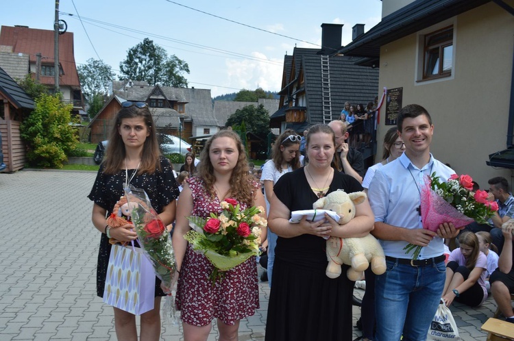 Poświęcenie domu rekolekcyjnego w Suchem