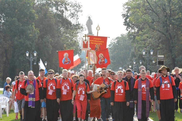 Zakończenie XV Pieszej Pielgrzymki Diecezji Świdnickiej na Jasną Górę