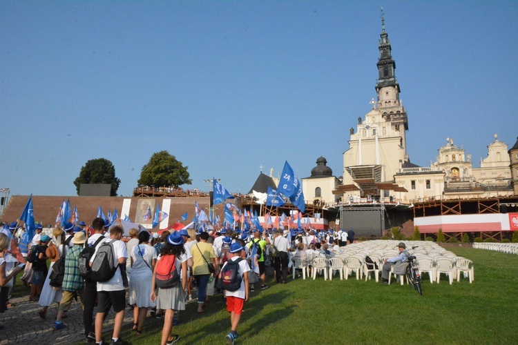 Zakończenie XV Pieszej Pielgrzymki Diecezji Świdnickiej na Jasną Górę