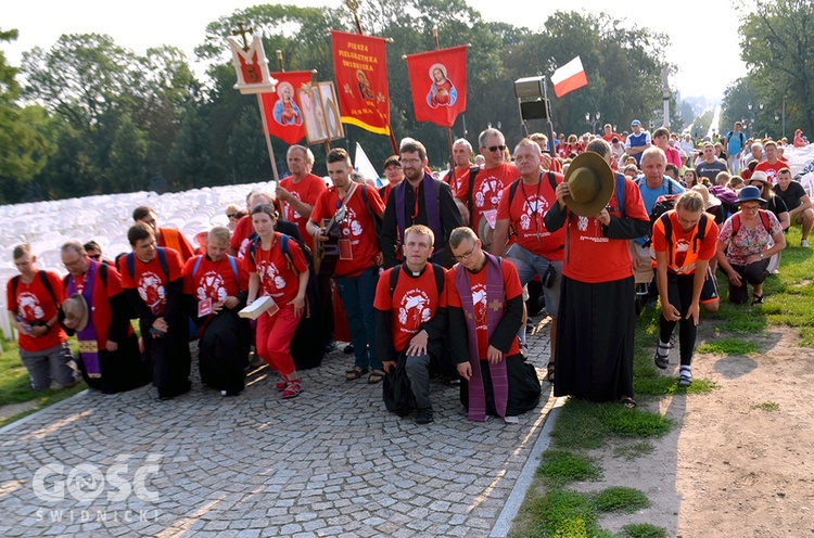 Zakończenie XV Pieszej Pielgrzymki Diecezji Świdnickiej na Jasną Górę