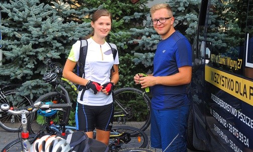 Kinga Kliś i Łukasz Płatek z Żywca Sporysza
