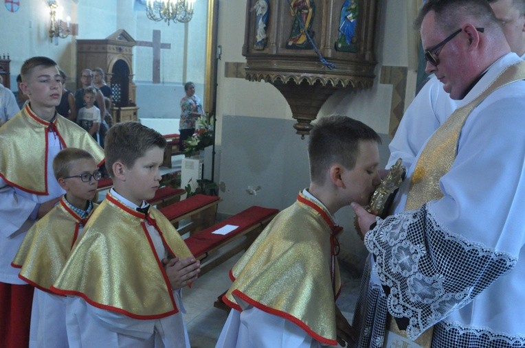Relikwie św. Wawrzyńca w Nowym Sączu-Biegonicach