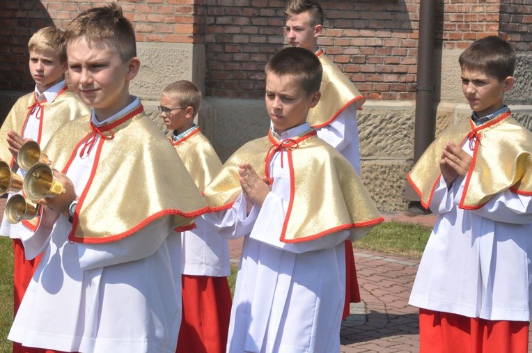 Relikwie św. Wawrzyńca w Nowym Sączu-Biegonicach