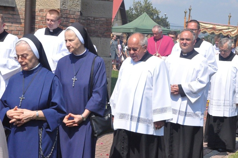 Relikwie św. Wawrzyńca w Nowym Sączu-Biegonicach