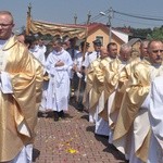 Relikwie św. Wawrzyńca w Nowym Sączu-Biegonicach