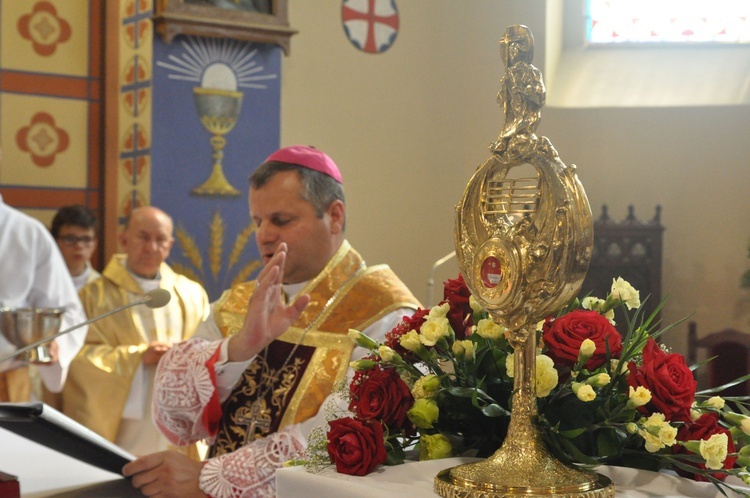 Relikwie św. Wawrzyńca w Nowym Sączu-Biegonicach