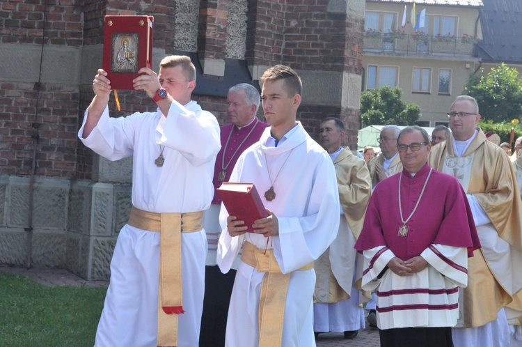 Relikwie św. Wawrzyńca w Nowym Sączu-Biegonicach