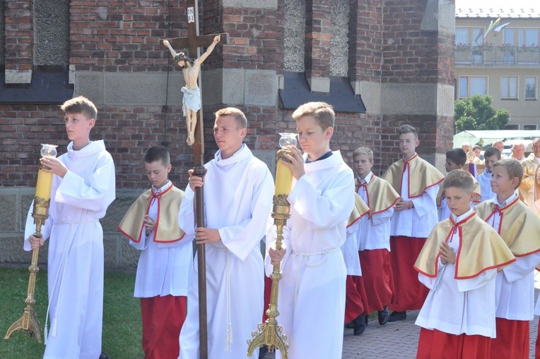 Relikwie św. Wawrzyńca w Nowym Sączu-Biegonicach