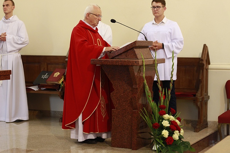 Konsekracja ołtarza w Olbierzowicach